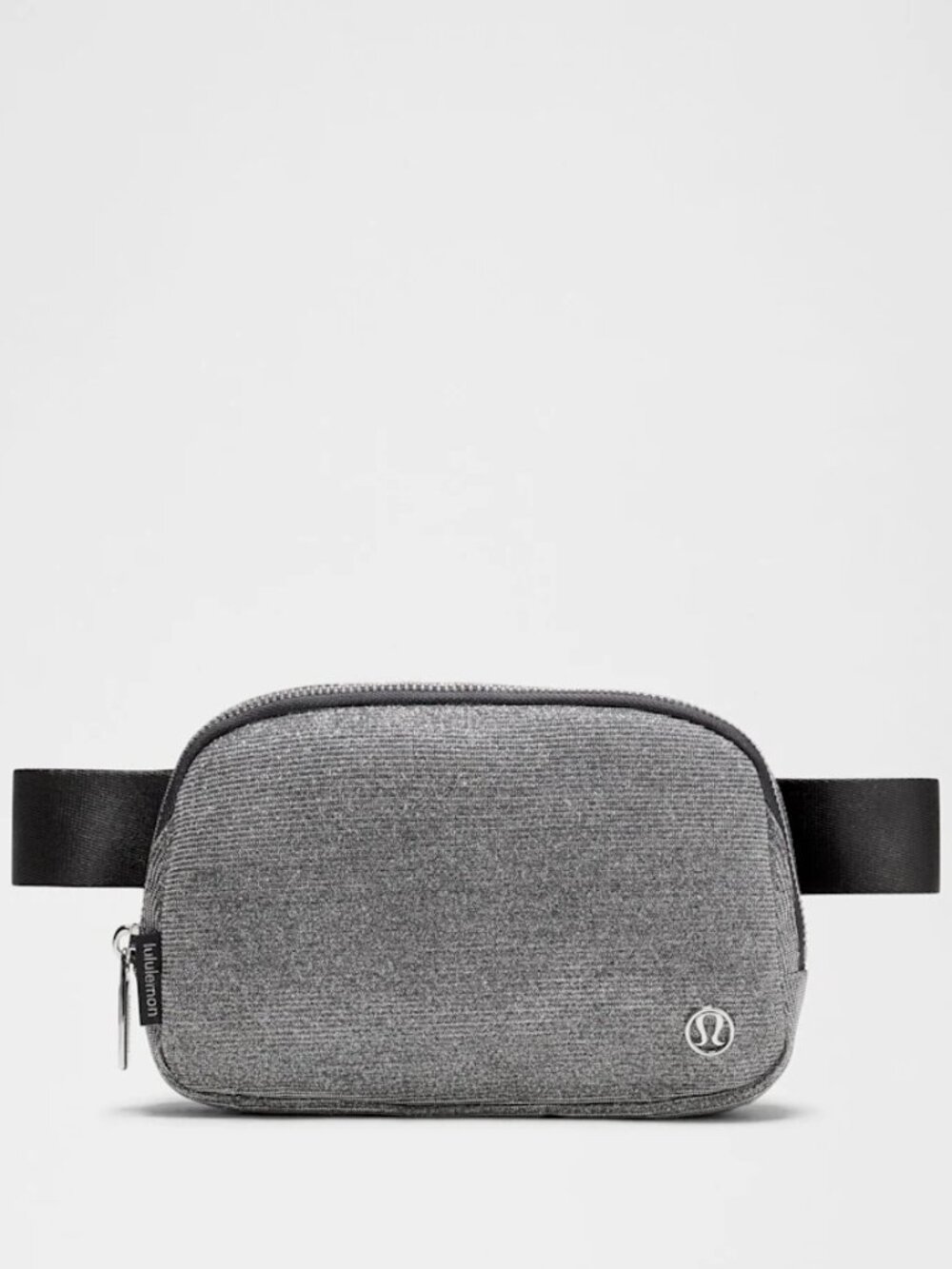 NWT Lululemon Everywhere Belt Bag Glitter Dark Silver/Graphite Grey/Silver